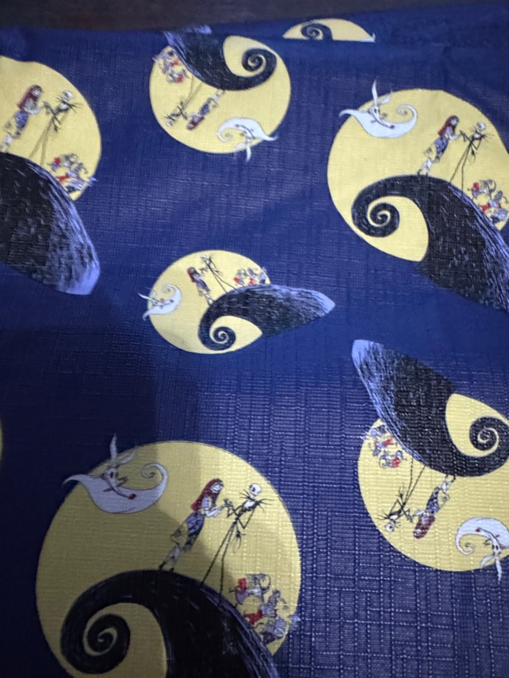 Licensed Nightmare Before Christmas table cloth 85x65